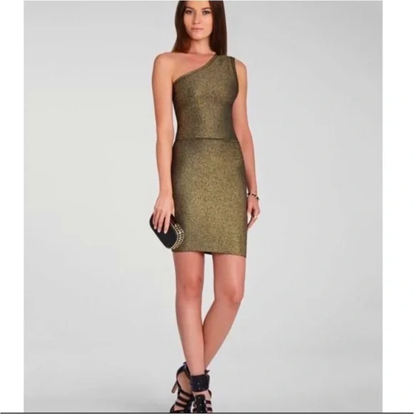 BCBGMaxAzria | Dresses | Bcbgmaxazria Gold Inari One Shoulder Bodycon Mini Dress | Poshmark BCBGMaxAzria | Dresses | Bcbgmaxazria Gold Inari One Shoulder Bodycon Mini Dress | Poshmark